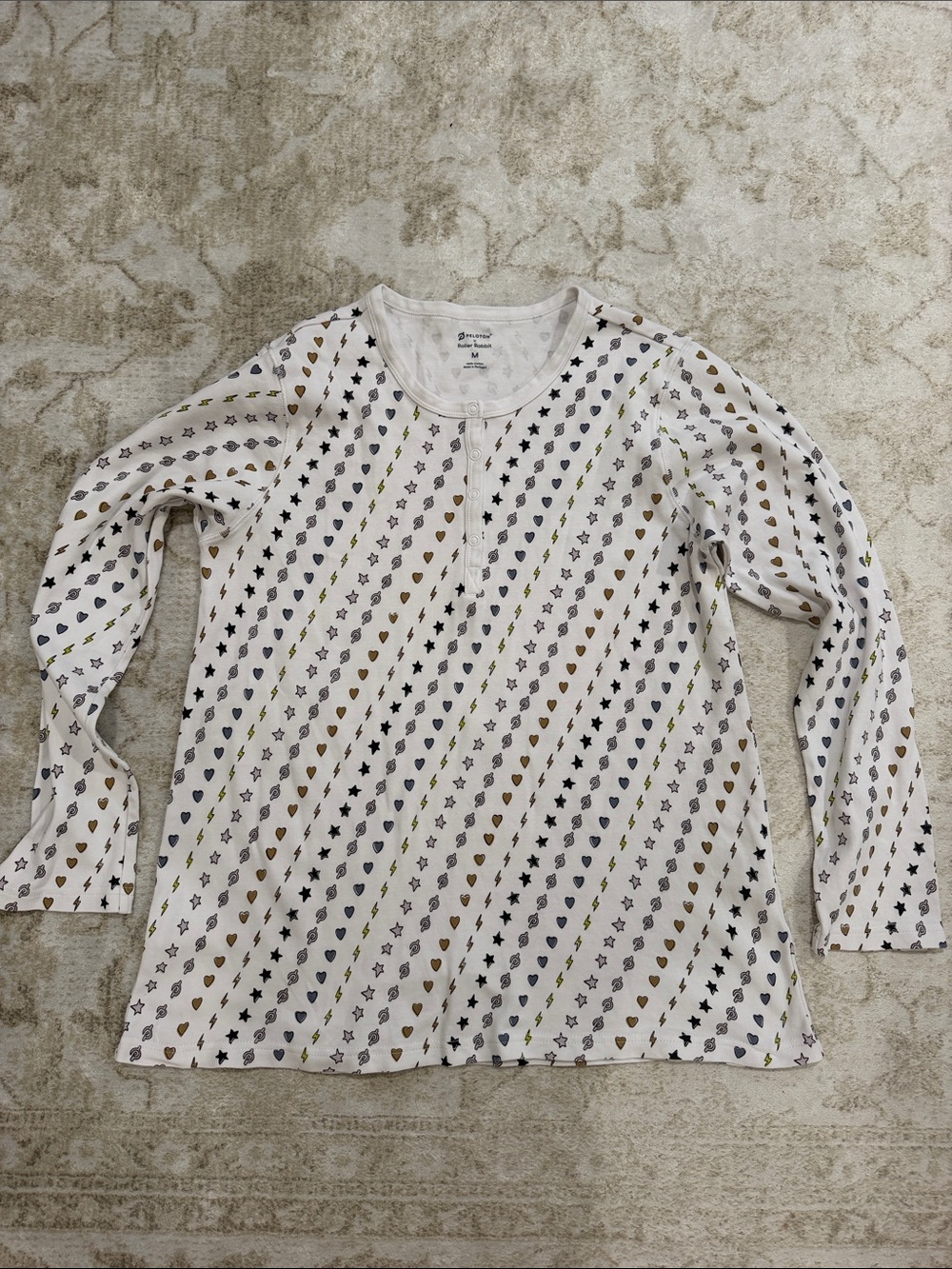 Roller Rabbit + peloton Women’s pajama top